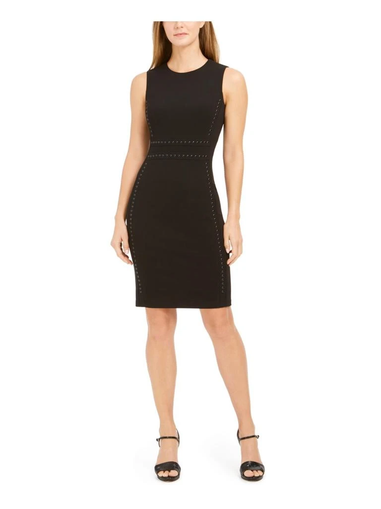 商品Calvin Klein|Womens Studded Cocktail Sheath Dress,价格¥343,第1张图片