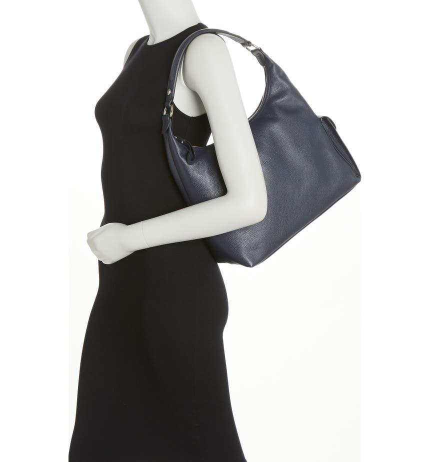 商品Longchamp|Leather Hobo Bag,价格¥1881,第4张图片详细描述