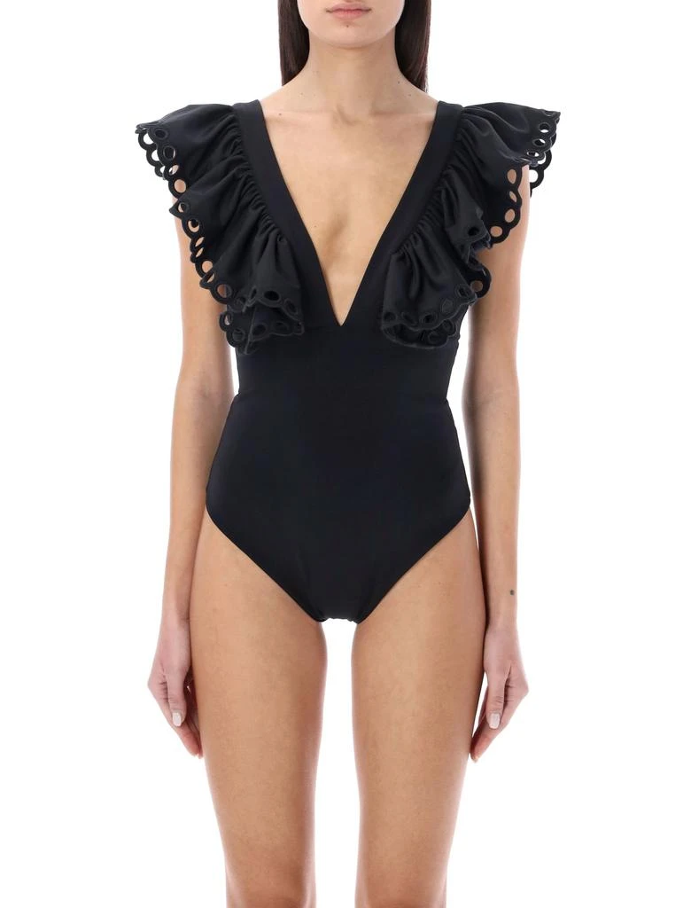 商品Sea New York|Sea New York Siena Ruffle One Piece,价格¥2784,第1张图片