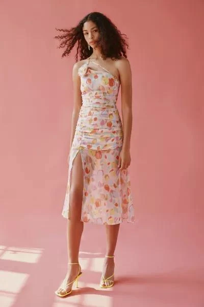 商品For Love & Lemons|For Love & Lemons Desmona Floral Midi Dress,价格¥601,第1张图片