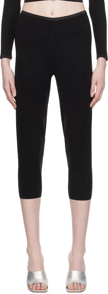 商品Alexander Wang|Black Crystal Leggings,价格¥1353,第1张图片