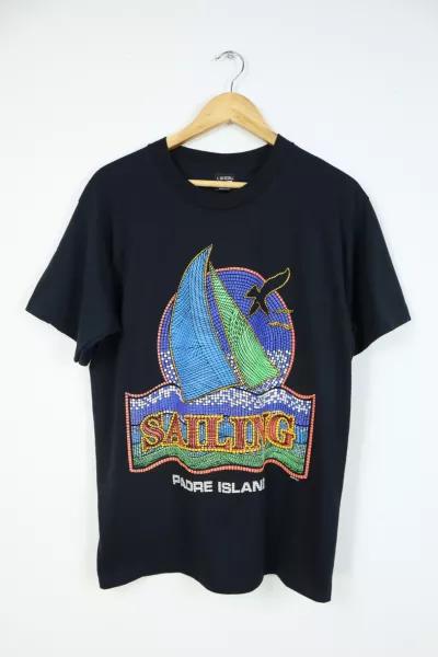 Vintage Padre Island Sailing Tee商品第1张图片规格展示