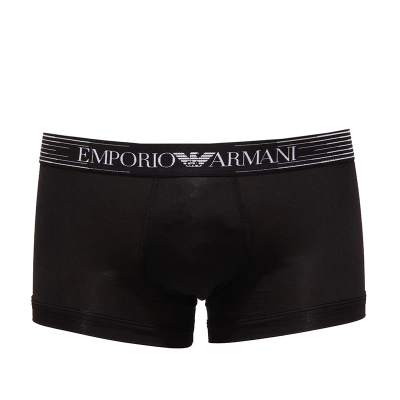 商品Emporio Armani|EMPORIO ARMANI 黑色男士内裤 111389-4A547-00020,价格¥356,第1张图片