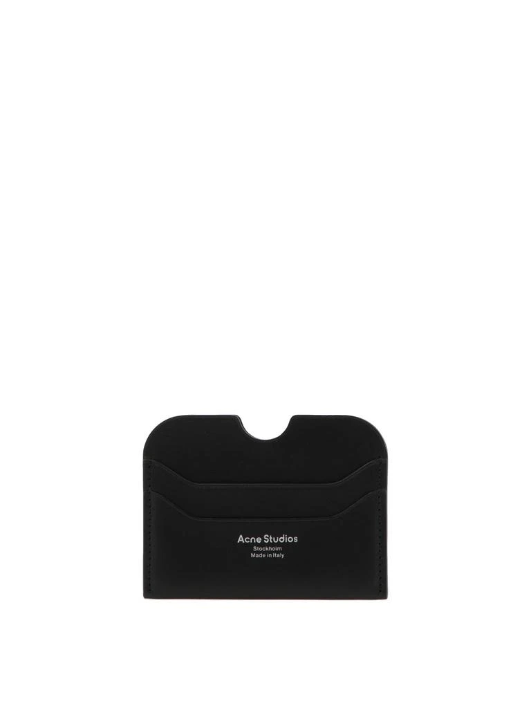 商品Acne Studios|Acne Studios Wallets & Card Holders Black,价格¥682,第1张图片