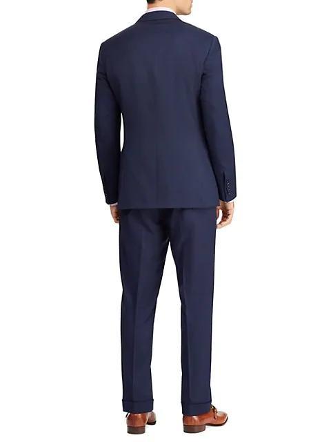 商品Ralph Lauren|Gregory Wool Serge Suit,价格¥18360-¥20567,第7张图片详细描述