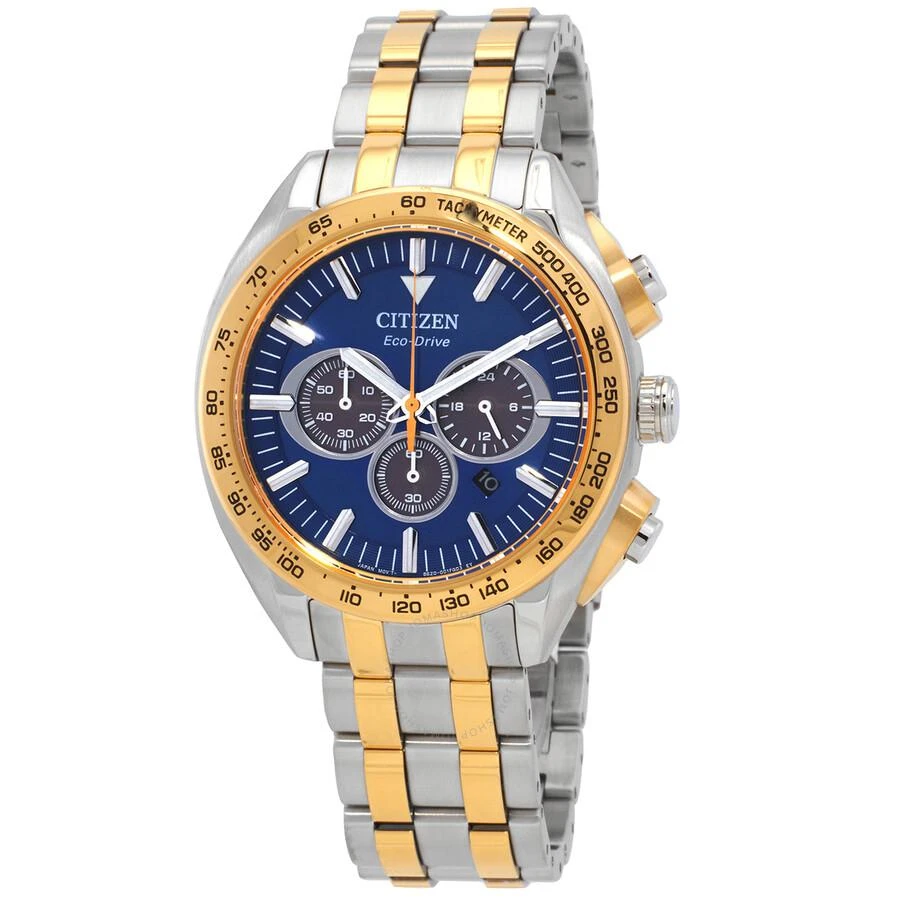 商品Citizen|Chronograph Blue Dial Watch CA4544-53L,价格¥2595,第1张图片