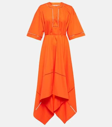 商品ROKSANDA|Talita asymmetric midi dress,价格¥5479,第1张图片