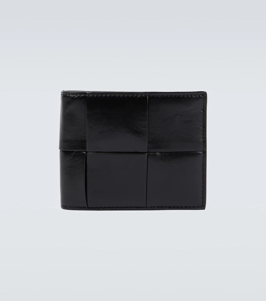 商品Bottega Veneta|Intreccio编织皮革钱包,价格¥5582,第1张图片