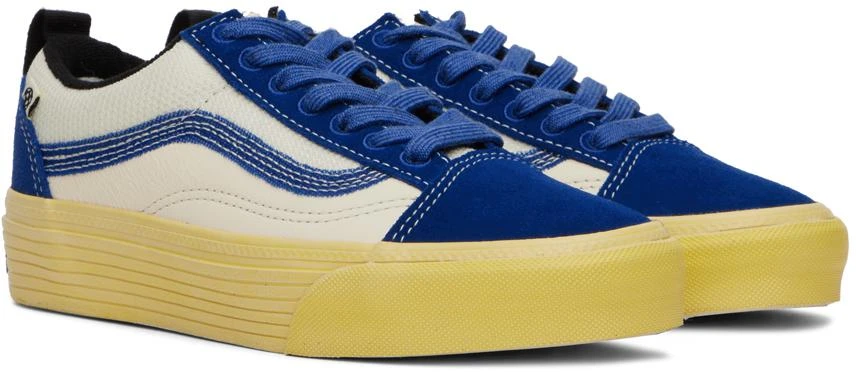 商品Vans|Blue Old Skool Split Sneakers,价格¥287,第4张图片详细描述