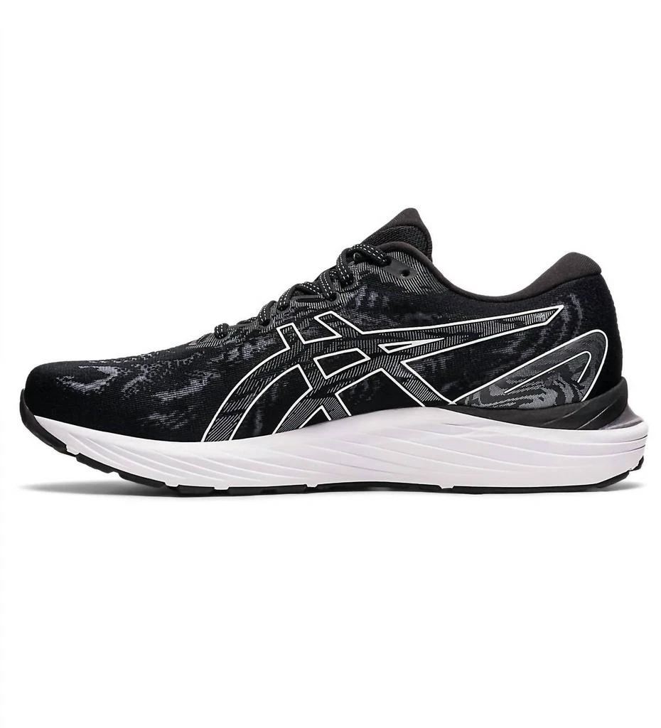 商品Asics|Men's Gel Cumulus 23 Running Shoes - D/medium Width In Black/white,价格¥723,第3张图片详细描述