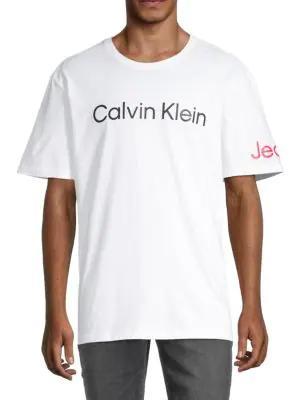 商品Calvin Klein|Traveling Logo Graphic T-Shirt,价格¥147,第3张图片详细描述