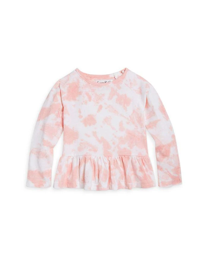 商品Sovereign Code|Girls' Ivy Tie Die Peplum Top - Baby,价格¥254,第1张图片