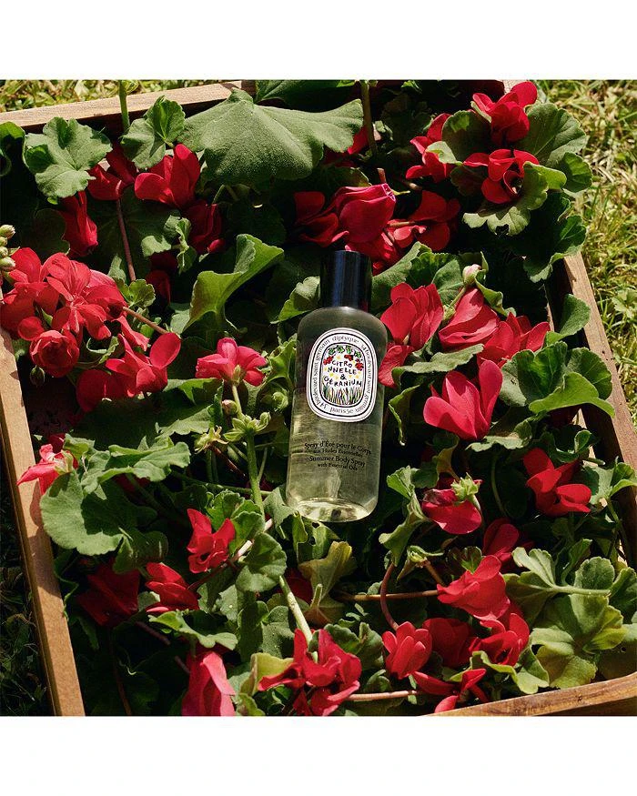 商品Diptyque|Citronnelle (Lemongrass) & Geranium Summer Body Spray 3.38 oz.,价格¥443,第4张图片详细描述