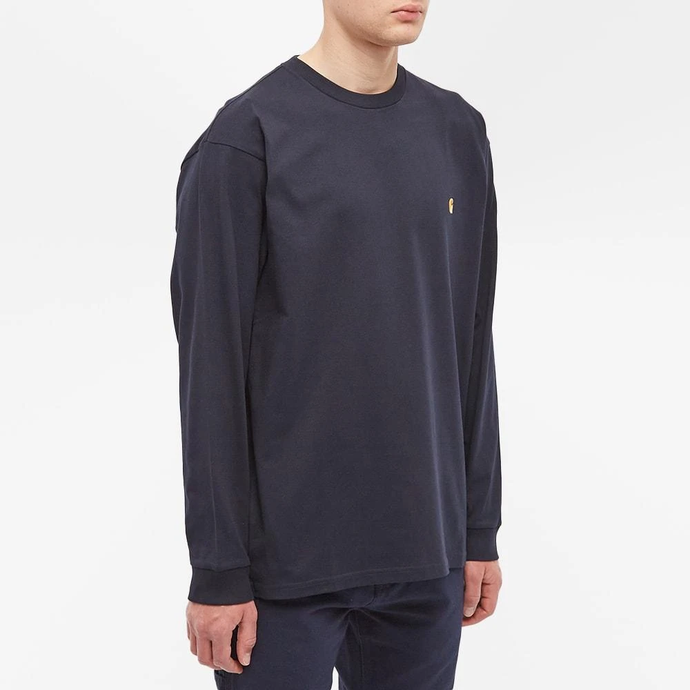 商品Carhartt|Carhartt WIP Long Sleeve Chase T-Shirt,价格¥441,第2张图片详细描述