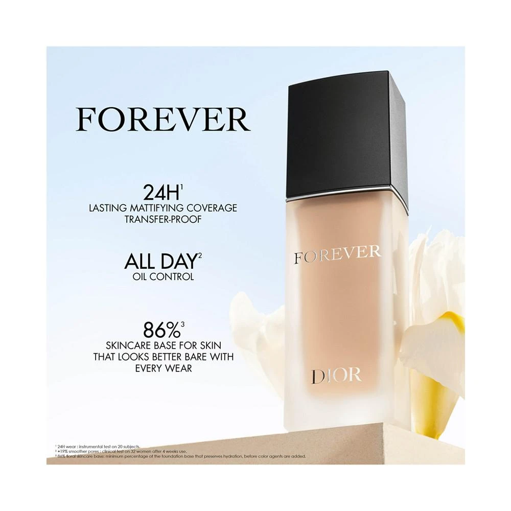 商品Dior|Forever Matte Skincare Foundation SPF 15,价格¥413,第5张图片详细描述