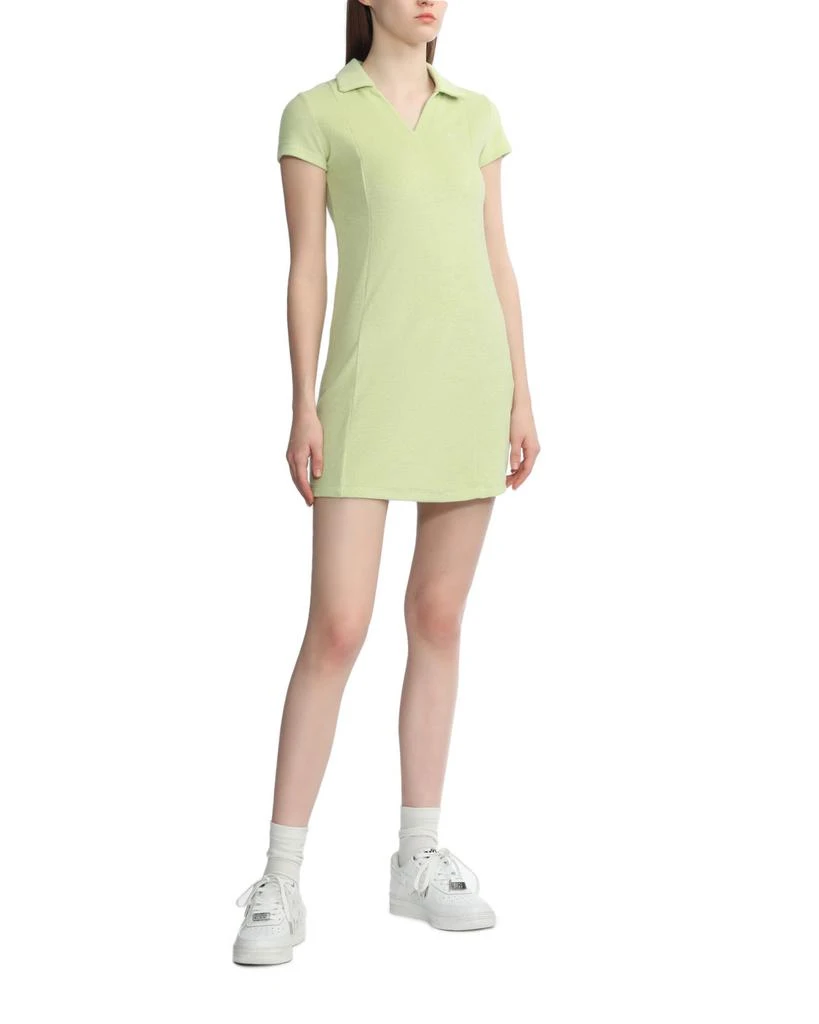 商品VESTA PINK|Fitted velour mini dress,价格¥133,第2张图片详细描述