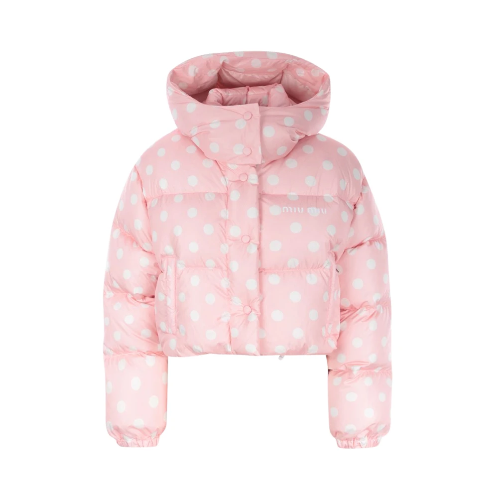 商品[国内直发] Miu Miu|MIU MIU 拼色女士羽绒服 ML721-1ZHI-F0V4C,价格¥4714,第1张图片