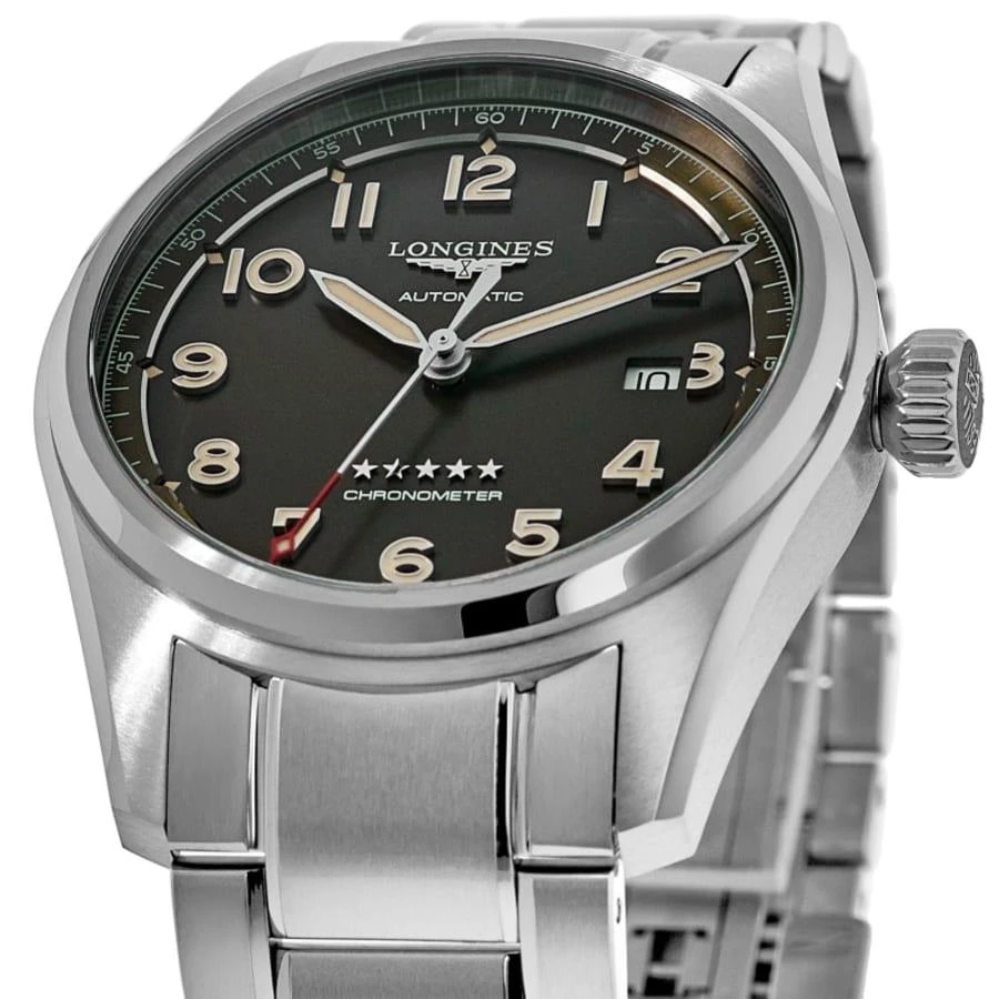 商品Longines|Spirit Automatic Green Dial Steel Men's Watch L3.810.4.03.6,价格¥16868,第2张图片详细描述
