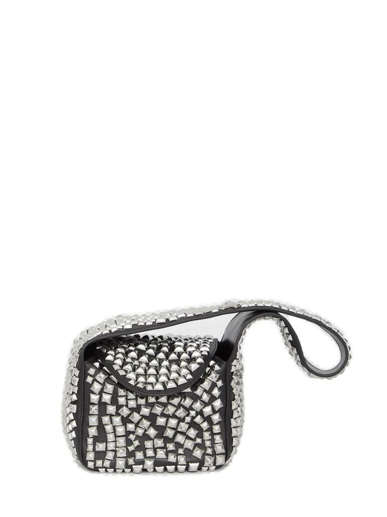 商品Alexander Wang|Alexander Wang Spike Embellished Small Hobo Bag,价格¥6969,第1张图片