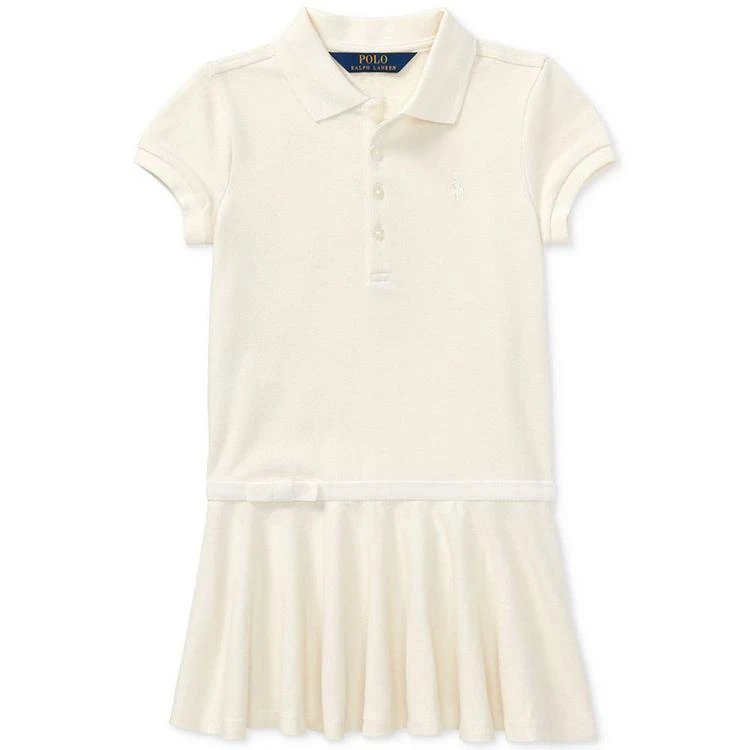 商品Ralph Lauren|Ralph Lauren Pleated Polo Dress, Little Girls,价格¥102,第1张图片