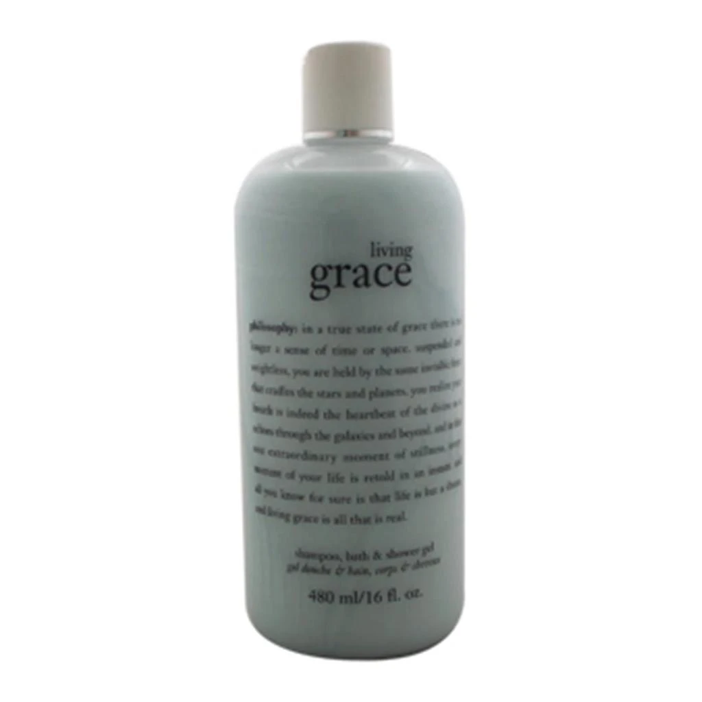 商品philosophy|Philosophy U-BB-2399 Living Grace Shampoo Bath & Shower Gel for Unisex, 16 oz,价格¥257,第1张图片