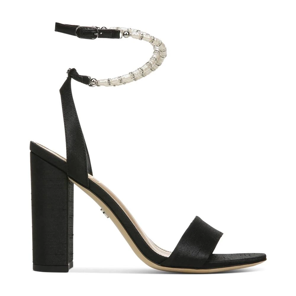 商品Sam Edelman|Women's Yanneli Embellished Ankle-Strap Sandals,价格¥1034,第2张图片详细描述