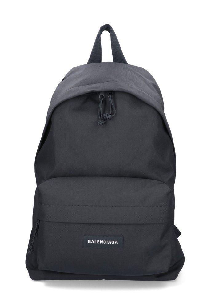 商品Balenciaga|Balenciaga Logo Patch Backpack,价格¥5808,第1张图片