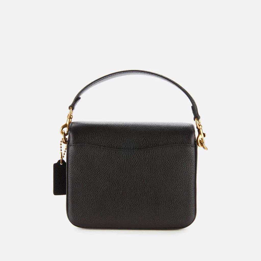 商品Coach|Coach Cassie Polished Pebbled Leather Crossbody 19 - Black,价格¥2801,第3张图片详细描述