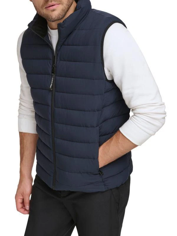 商品Calvin Klein|Stretch Puffer Vest,价格¥684,第3张图片详细描述