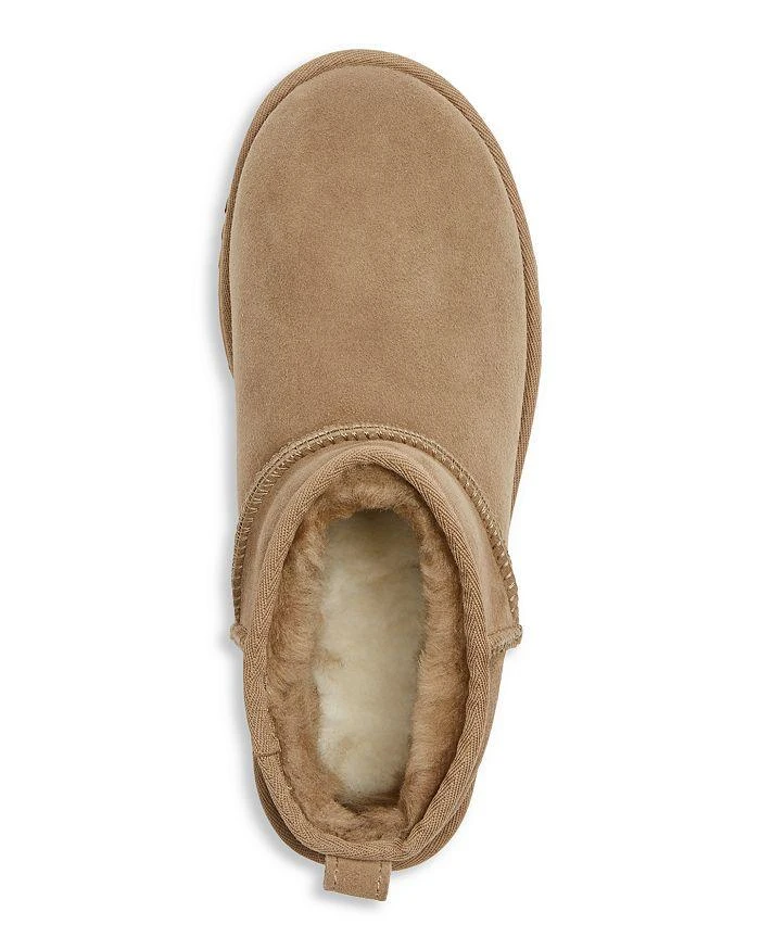 商品UGG|Women's Classic Ultra Mini Shearling Booties,价格¥1118,第4张图片详细描述