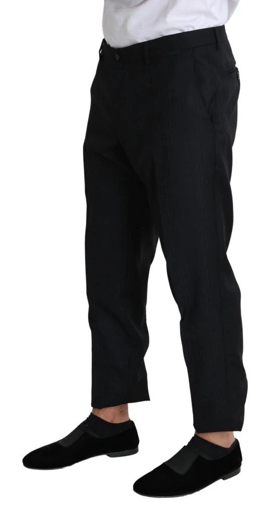 商品Dolce & Gabbana|Elegant Virgin Wool Cropped Men's Pants,价格¥2265,第2张图片详细描述