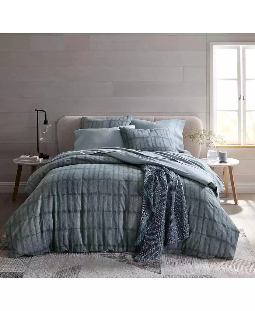 Indigo Stripe 3-Pc. Comforter Set, Full/Queen, Exclusively at Macy's 商品