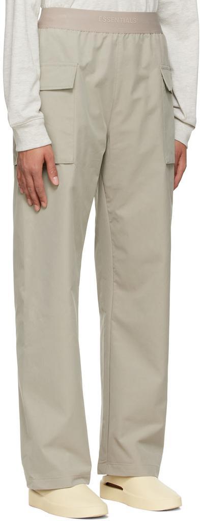 商品Essentials|Green Cotton Trousers,价格¥828,第4张图片详细描述