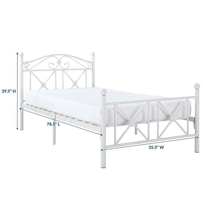 商品Modway|Cottage Twin Bed,价格¥2922,第4张图片详细描述