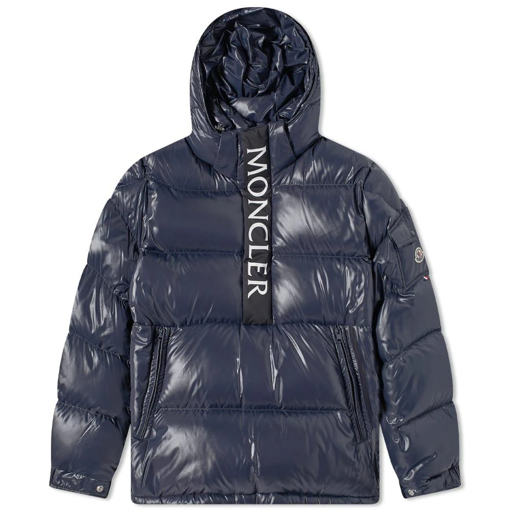 商品Moncler|Moncler Maury Logo Popover Hooded Down Jacket,价格¥12341,第1张图片