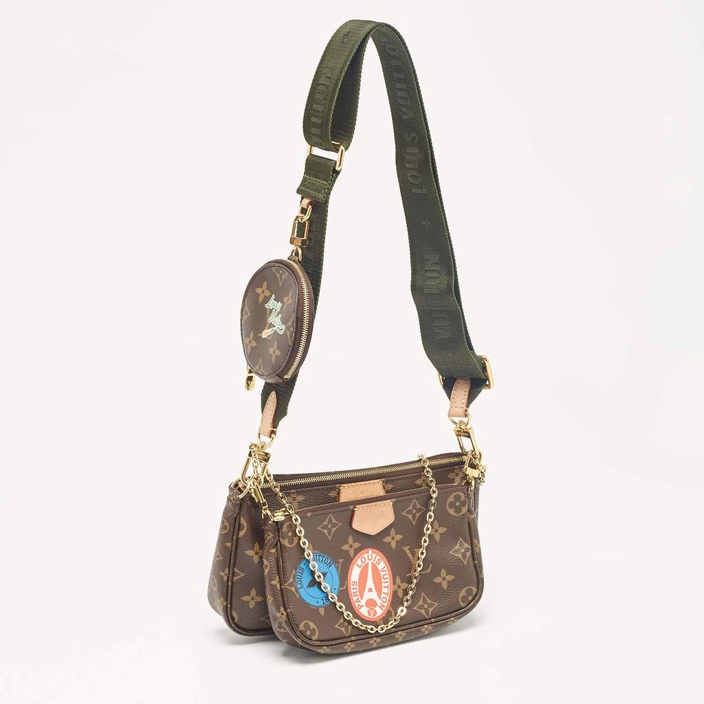 商品[二手商品] Louis Vuitton|Louis Vuitton Khaki Monogram Canvas My LV World Tour Multi Pochette Accessoires,价格¥14925,第3张图片详细描述