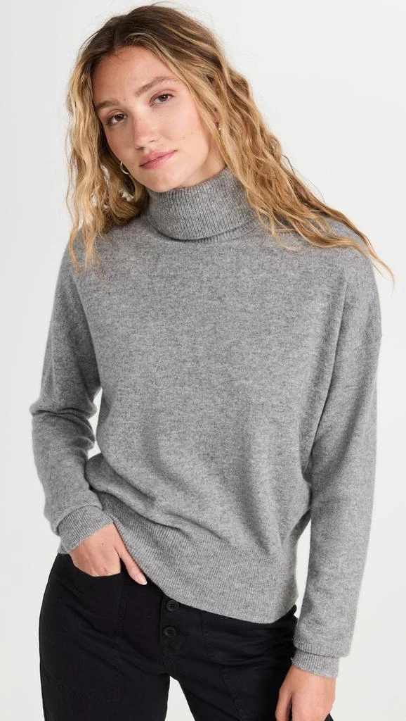 商品Madewell|Madewell (Re)sponsible 羊绒高领上衣,价格¥542,第2张图片详细描述