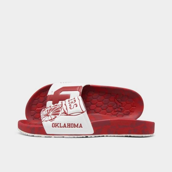 商品HYPE|Hype Co. Oklahoma Sooners College Slydr Slide Sandals,价格¥376,第1张图片