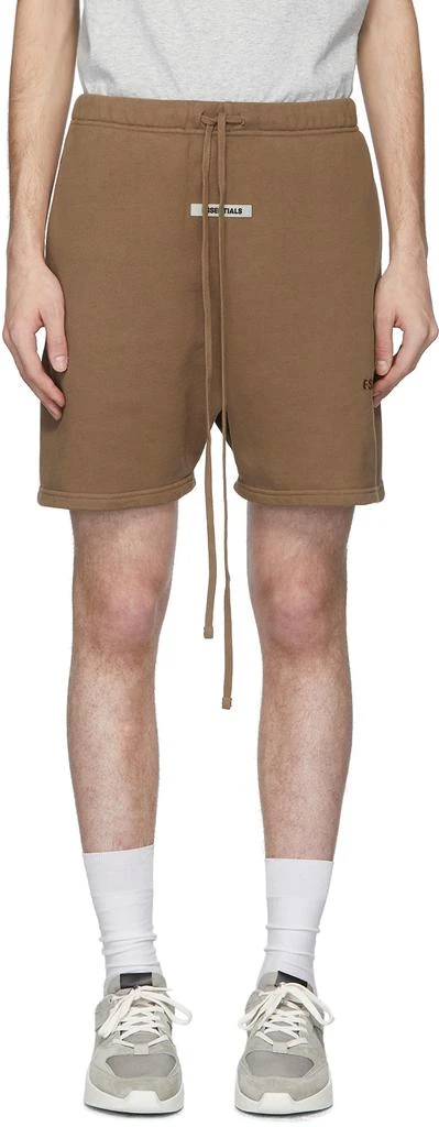 商品Essentials|Tan Sweat Shorts短裤,价格¥550,第1张图片