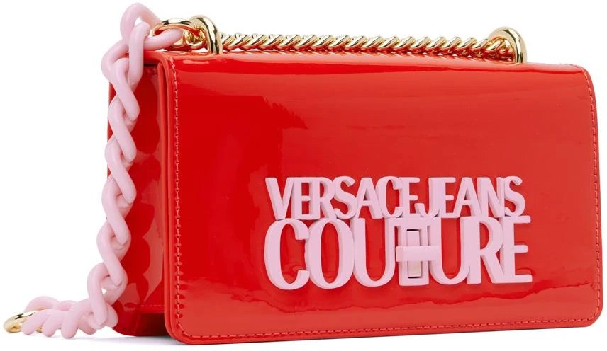 商品Versace|Red Faux-Leather Bag,价格¥2107,第2张图片详细描述