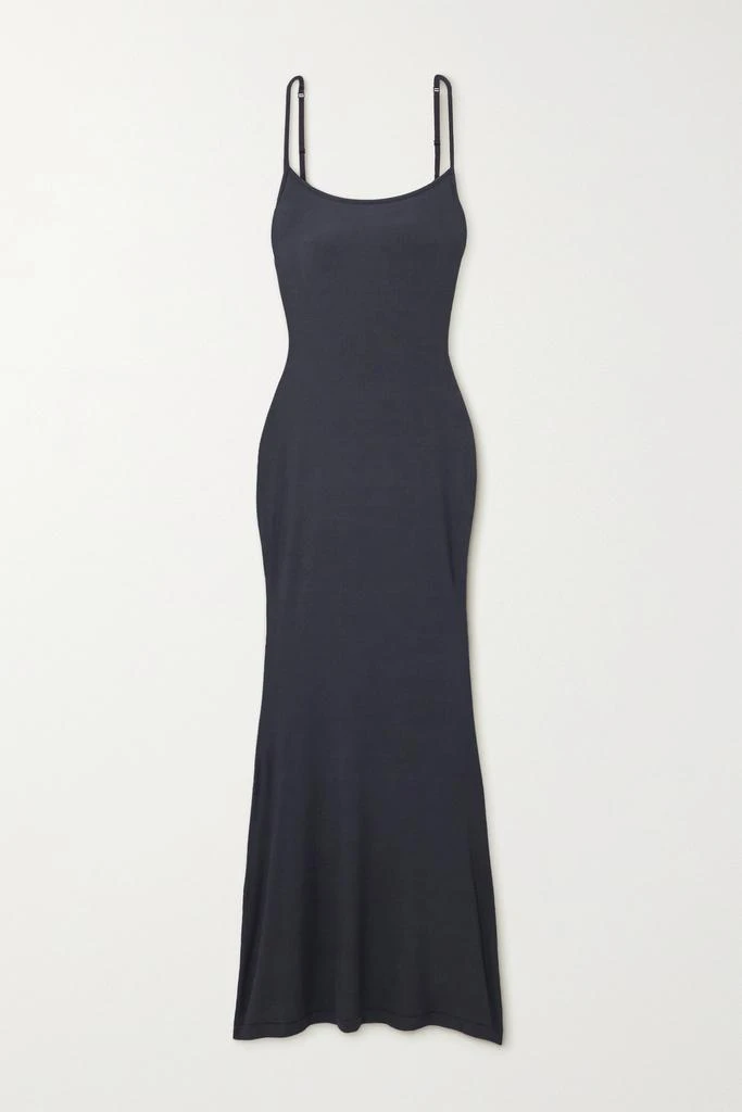 商品SKIMS|Soft Lounge 罗纹超长吊带连衣裙 （颜色：graphite）,价格¥649,第1张图片