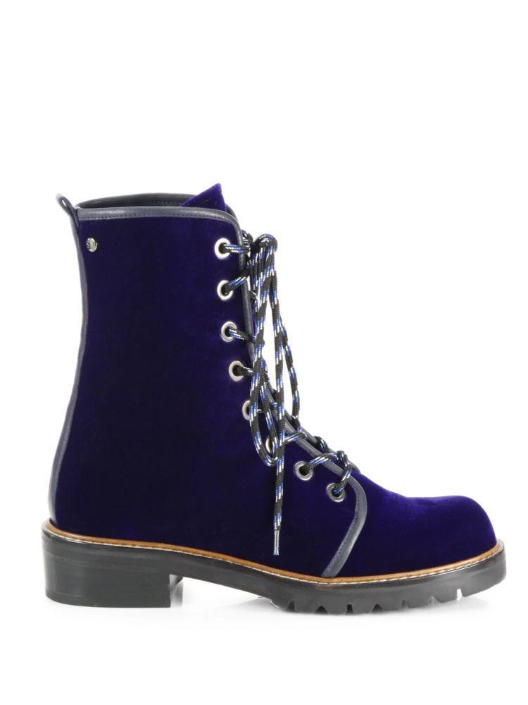 商品Stuart Weitzman|Metermaid Velvet Booties,价格¥2004,第5张图片详细描述