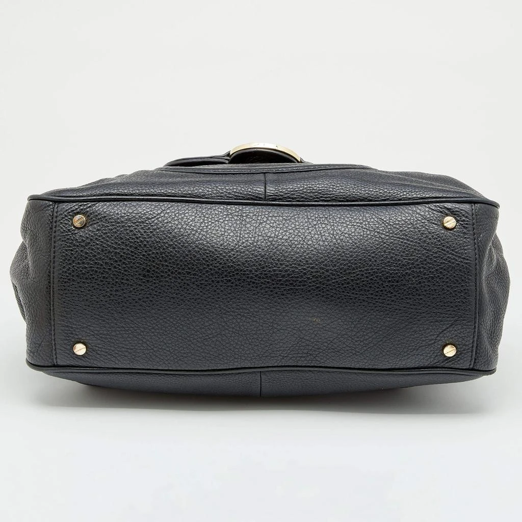 Tory Burch Black Leather Logo Amanda Tote 商品