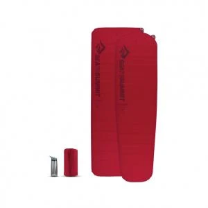 商品Sea to Summit|Sea to Summit - Comfort Plus Self-Inflating Mat - LG Rectangular Crimson Red,价格¥1121,第1张图片