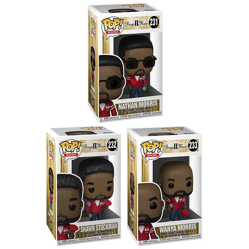 商品Funko|Rocks Pop Boyz II Men 3 Piece Collectors Set,价格¥187,第2张图片详细描述