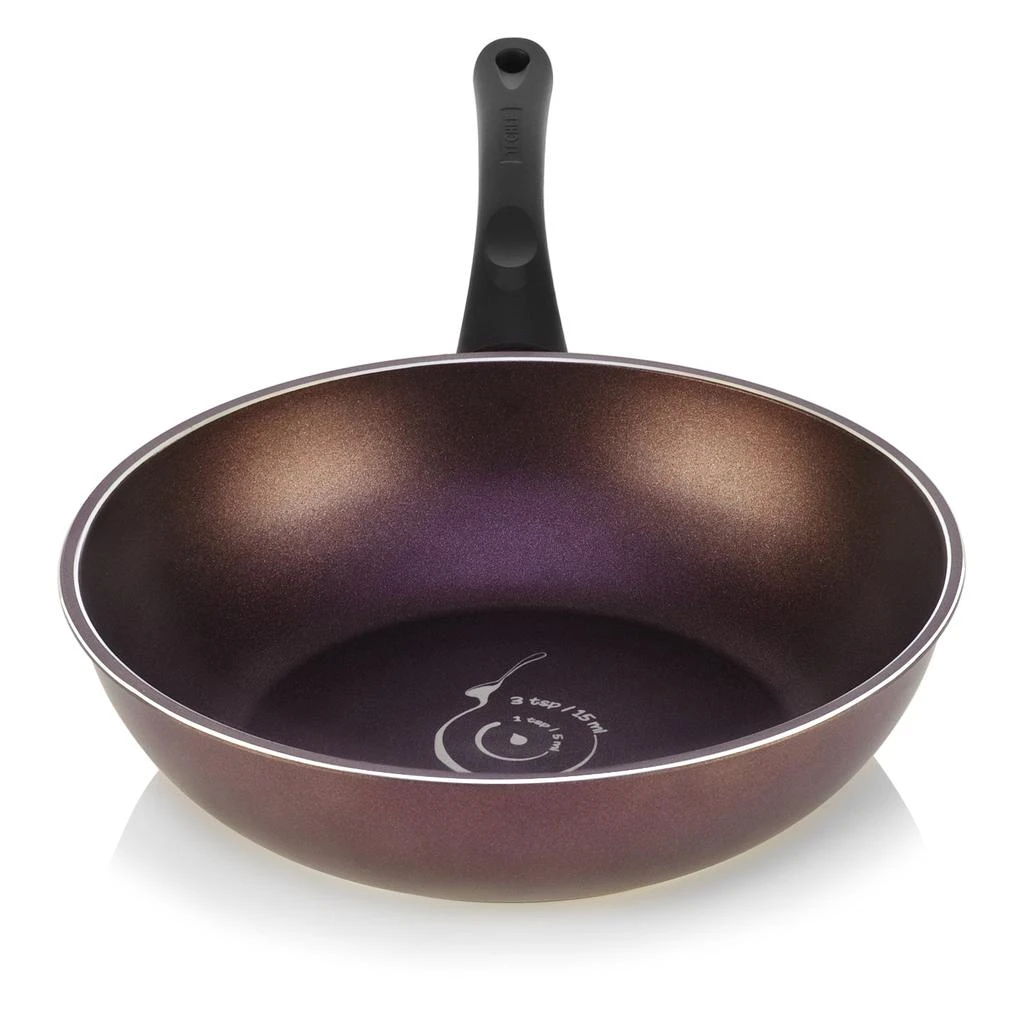 商品TECHEF|Art Collection - 12 Inch Wok/Stir-Fry Pan with Cover,价格¥410,第2张图片详细描述