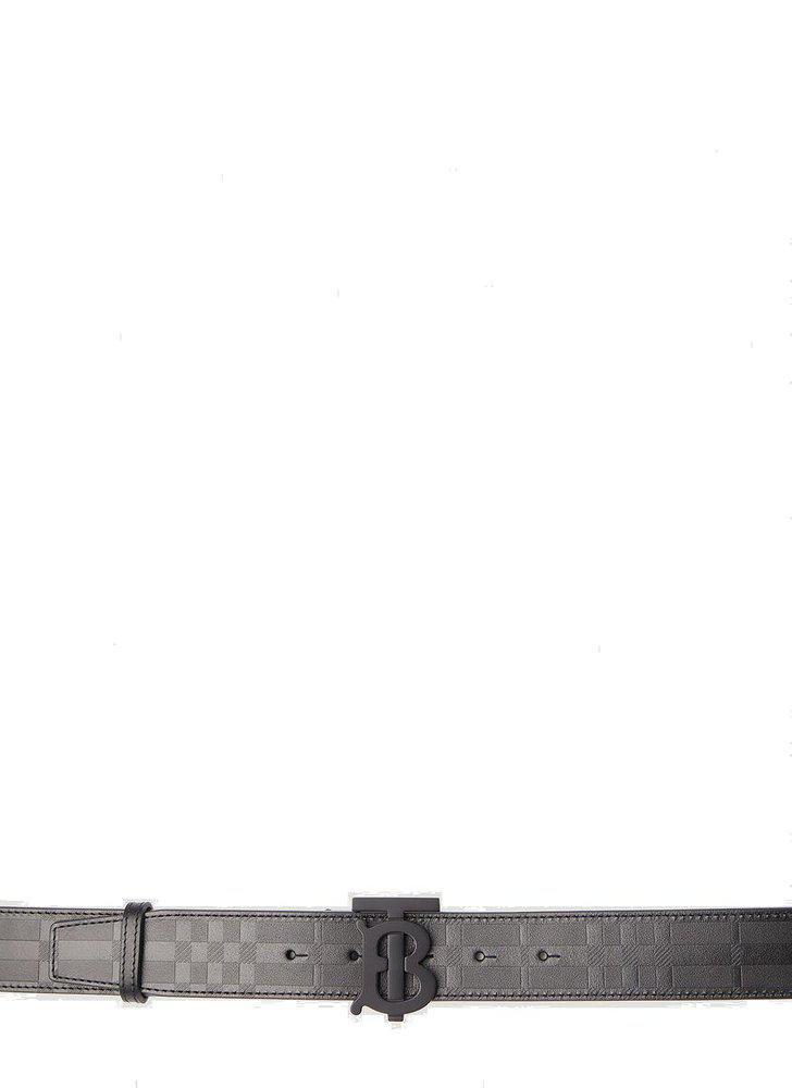 商品Burberry|Burberry TB Plaque Buckle Belt,价格¥2927,第1张图片