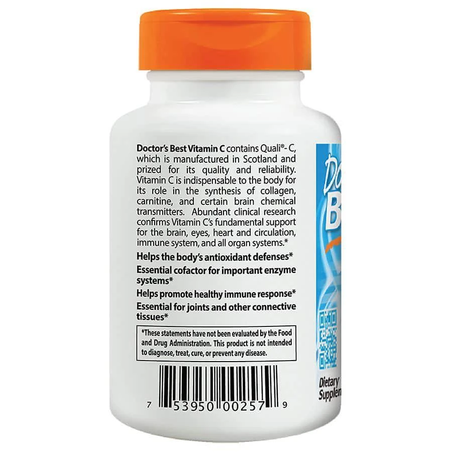 商品Doctor's Best|Vitamin C Veggie Caps,价格¥224,第2张图片详细描述