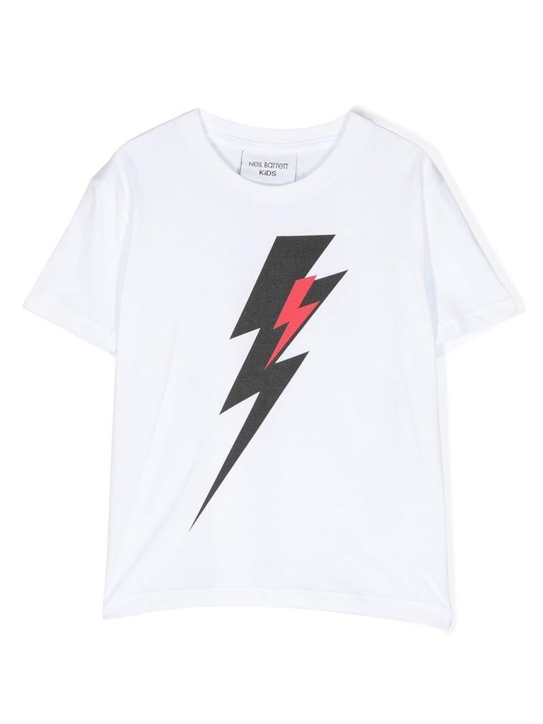 商品Neil Barrett|Neil Barrett Kids T-shirt,价格¥369,第1张图片