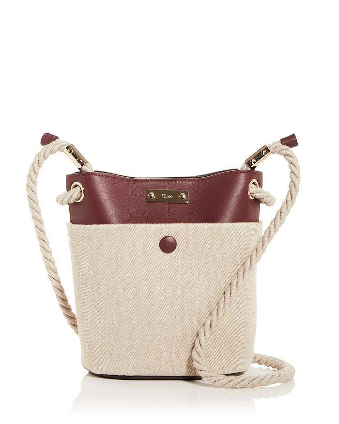 商品Chloé|Key Small Linen Bucket Bag ,价格¥12356,第1张图片